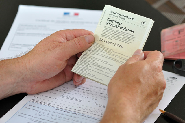 carte grise