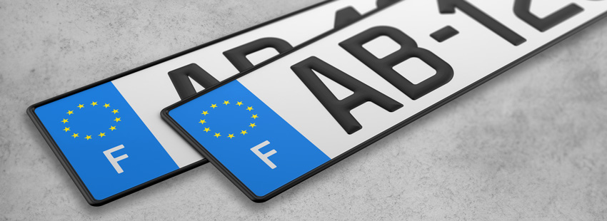 Plaques d’Immatriculation